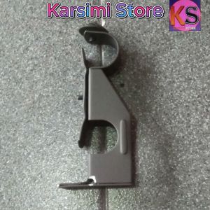 Breket Double Pipa Penyangga Besi Batang Gorden Double Tebal 1.6 mm