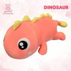 Gấᴜ Bông Khủng Long Mắt Lồi Siêu To size 1M6 Tắc kè đuôi tim vải miniso co giãn mềm mịn gối ôm dài hình thú Cute