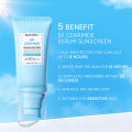 SKINTIFIC Sunscreen 5X Ceramide Serum Sunscreen Stick SPF50 PA++++ Skincare Sunblock Skin Barrier （50ml/30ml）. 
