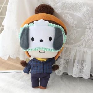 Sanrio Plush Sleep Eye Mask My Melody Cinnamoroll Kuromi Pochacco K Kawaii Wash Hair Band Travel Blackout Mask Gift for Girl