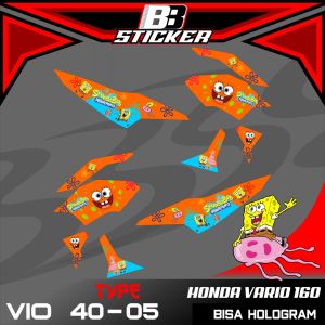 STICKER PREMIUM Stiker Vario 160 Bisa Hologram Striping Vario 160 2022 2023 Vio 40