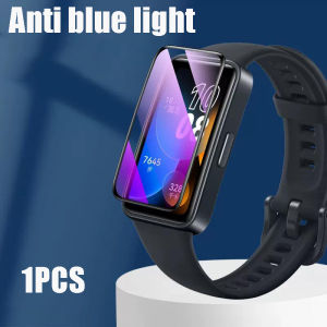 3D kính cường lực cong cho Huawei nhạc 8 Đồng Hồ Thông Minh Chống ánh sáng xanh Màn hình phim bảo vệ cho Huawei Huawei band8 Kính