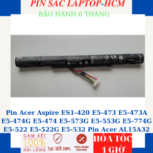 Pin Acer Aspire V3-574 ES1-420 E5-473 E5-473A E5-474G E5-474 E5-573G E5-553G E5-774G E5-522 E5-522G E5-532 Pin Acer AL15A32