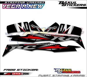 STRIPING VARIASI MOTOR YAMAHA VEGA R NEW / STICKER LIST MOTOR YAMAHA VEGA R BARU