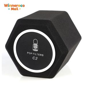 Durable Microphone Wind Screen for Studio and On-Stage Use C2 Studio Mic Screen Noise Cancelling Cover