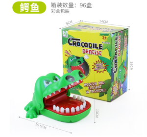 Crocodile Dentist Fun Toys Trick Game Toy Bite Finger Game Funny Toy Visual & Reactivity Training Parent-child Interaction