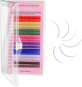 NAGARAKU RAINBOW / NAGARAKU WARNA WARNI EYELASH EXTENSION BULUMATA EYELASH EXTENSION