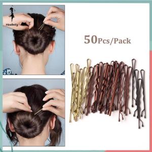 ส่วนลด 10 บาท สำหรับการซื้อ 1 ชิ้น ปิ่นปักผม50ชิ้น5ซม. สำหรับผู้หญิงกิ๊บหนีบผมทรงหยักเป็นลอนสำหรับผู้หญิงอุปกรณ์แต่งผม