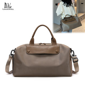 LouisWill Fashion Travel Bag Handbag Men Womens Sports Bag Luggage Bag Waterproof Fitness Bag Shoulder Bag Outdoor Sling Bag Gym Dry Wet Separation Portable Travel Yoga Swimming Bag