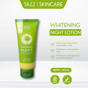 Handbody Whitening Night Lotion SR12 Pencerah Kulit Lotion Pemutih Badan Body Whitening Super Aman BPOM Herbal Skincare S107