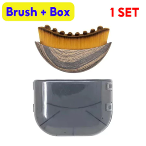 Lymphatic Contour Face Brush Dry Body Brush Chin Massage Brush Detox Exfoliating Skin Brush
