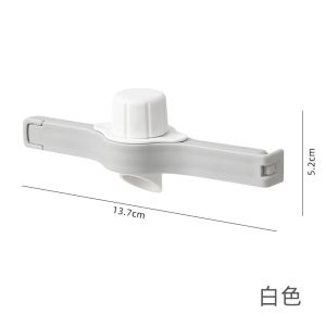 Plastic Snack Bag Clip with Spout - Food-Grade Bag Sealing Tool Food Preservation Seal Clip Tea Bag Sealer