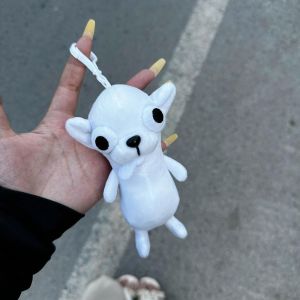 HOTOTO Mềm mại dây chuyền nhồi bông hình chó Chihuahua 12/24cm Đáng yêu Búp bê chó Dễ thương Sáng tạo dây túi Quà sinh nhật