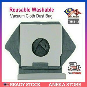 💥READY STOCK💥 Compatible Panasonic Type C-13 C13 C 13 Vacuum Cleaner Dust Bag Paper Vacum Vacuum Bag Cloth Bag Spare Part Accessories Replacement For Panasonic Vakum Kain Beg Habuk Sampah Penapis Filter 吸尘机袋 吸尘机布袋