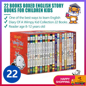Diary Of A Wimpy Kid Collection 22 Books Boxed Set Comic Book English Story Books for Children Kids