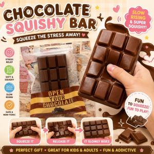 Chocolate Squishy Toys for Girls Slow Rising Squishy Stress Release Fidget Toy Gift for Friends