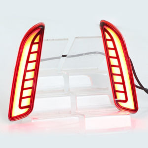 For Toyota Corolla Cross 2021 2022 2023 2024 Car Lights Led Rear Bumperlight   Fog Lamp 3-In-1 Rear Running Lamp + Dynamic Turn Signal + Brake Light Exterior Modification Accessories