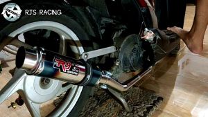 Knalpot Racing R9 MUGELLO FULL SYSTEM BEAT MIO SPORTY MIO Smile MIO M3 Mio J Mio Z XEON GT/RC Xeon Karbu SOUL GT Fino FI Fino Karbu Scoopy Vario Karbu Vario 125/150 NEX Spin Skiwife N MAX LEXY