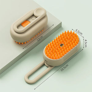 3 in 1 Pet Massage Comb Dog Steam Brush Cat Grooming Comb Hair Removal Pet Cleaning Supplies