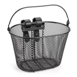 BETTERFORM Đen/Hồng Giỏ treo 16/18/20 inch Chống thấm nước Dễ dàng cài đặt Giỏ xe đạp phía trước Cố định và bền bỉ Giỏ đựng đồ xe đẩy trẻ em