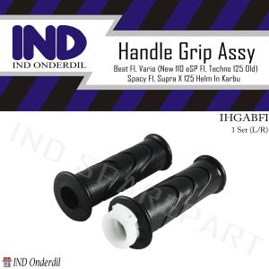 Karet-Pipa Handle-Hand Grip-Fat-Vat-Pad-Handfat-Handvat-Handpad-Hanfat Assy-Set Beat FI Lama-Old STD-CBS 2012-2014 & Spacy F1 & Vario Techno 125 Lama