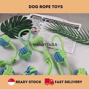 [SG] Dog Toy    Dog Rope Toy    Dog Chew Toy    Teeth Grinding