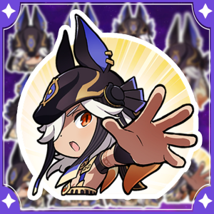 [Genshin Impact] Sticker Cyno - Hình dán chibi cyno ( set 11 hình )
