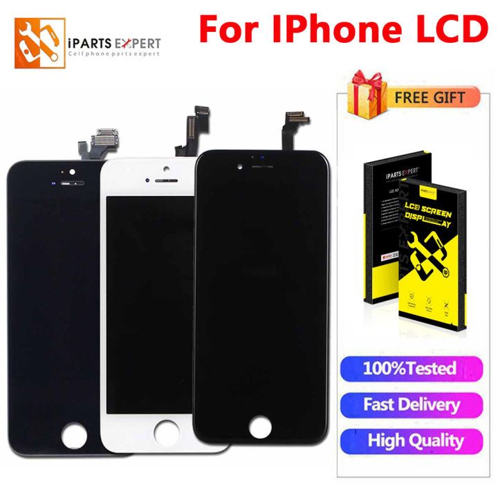 IPARTSEXPERT LCD For Iphone LCD iphone 5 5s 6 7 8 6S Plus X XS 12 13 14 15 Pro Max XR LCD Display For iPhone Touch Screen Replacement For iPhone SE