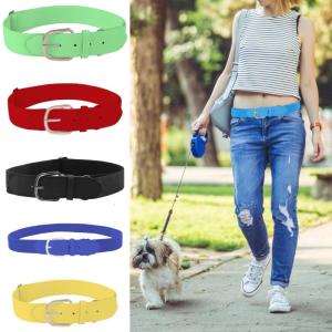 Baseball Belt Elastic Waist Belt with Buckle Stretch Belt Adjustable Softball Belt for Kids