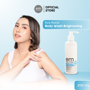 Eva Mulia Body Wash Brightening - Sabun Mandi Cair Mencerahkan Kulit