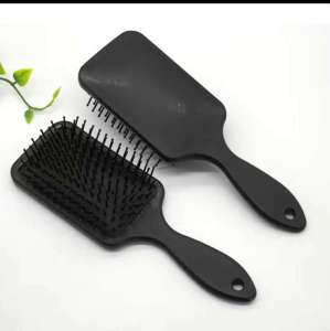Rich Large Healthy Wooden Paddle Hair Brush Salon Hair Comb Plain Brush for Styling and Grooming 751