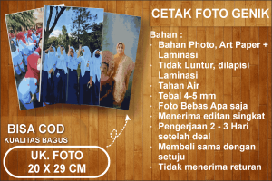 Cetak Foto Genik Binkai