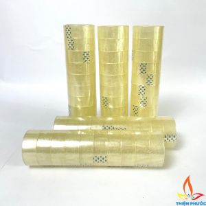Băng keo trong 1.8cm [Lốc 10 Cuộn] - Độ dính 45 THIỆN PHƯỚC