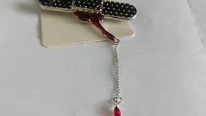 Cartoon Silver Stylish Enamel Pins Simulated Band-Aid Metal Tassels Brooch Collar Decor Lapel Pin Friend