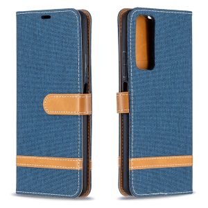 For Huawei Y7A Y6S Y6P Y6 Y7 Y9 Prime 2019 Phone Case Magnetic Denim Leather Wallet Soft TPU Card Slot Flip Cover Casing