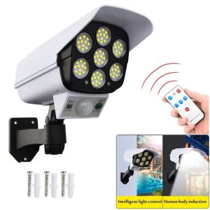 LED SOLAR PANEL WATERPROOF YH 2178T LAMPU SENSOR GERAK 77 LED