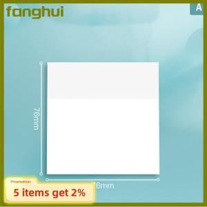 fanghui 50 Sheets Không Thấm Nước Pet Trong Suốt Chú Ý Chú Ý Memo Pad Hàng Ngày Để Làm Danh Sách