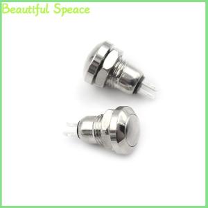 Beautiful 2pcs 8mm Mini Micro 2Pin Metal Waterproof Momentary Push Button Switch