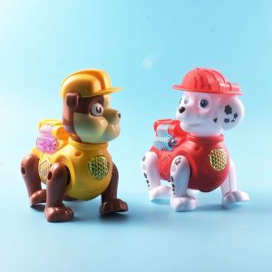 LYZRC Electric Dog Childrens Luminous Music Wang Wang Dog Puzzle Toy Gift for Boys and Girls