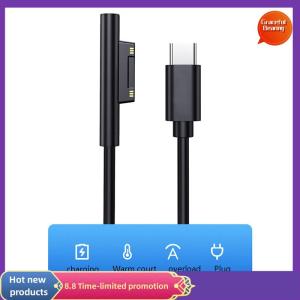 Graceful New Fast Charging USB Type-C Power Supply for Microsoft Surface Pro 7 3 4 5 6 15V 3A PD Tablet Charger Adapter Cable Cord