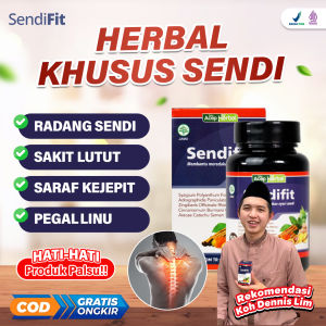 Obat Saraf Kejepit Rematik dan Asam Urat - Ginseng Merah - Sendifit Asli Original