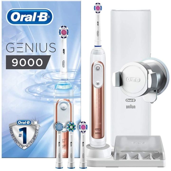 Oral-B Genius 9000 CrossAction Electric Toothbrush, 1 App