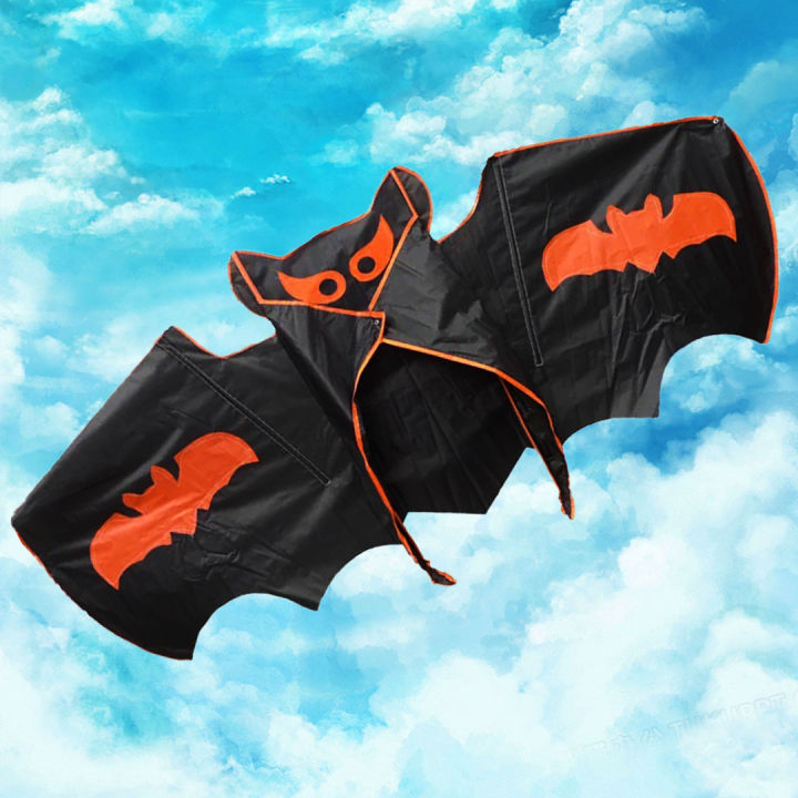 134*68cm Large bat kite, black kite, Children Outdoor Toy Game Cartoon ...