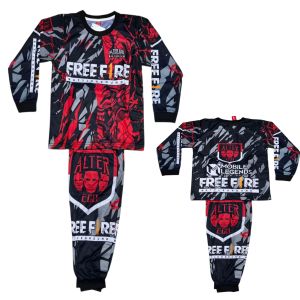 setelan anak baju tidur/setelan anak mobile legend/setelan anak panjang/set alter ego