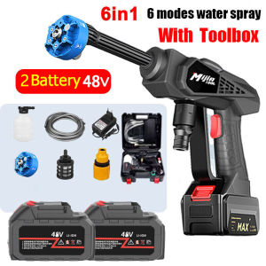 ✨Injection force up 800m✨cordless pressure washer portable high pressure washer Wireless Car Washer portable car washer high pressure