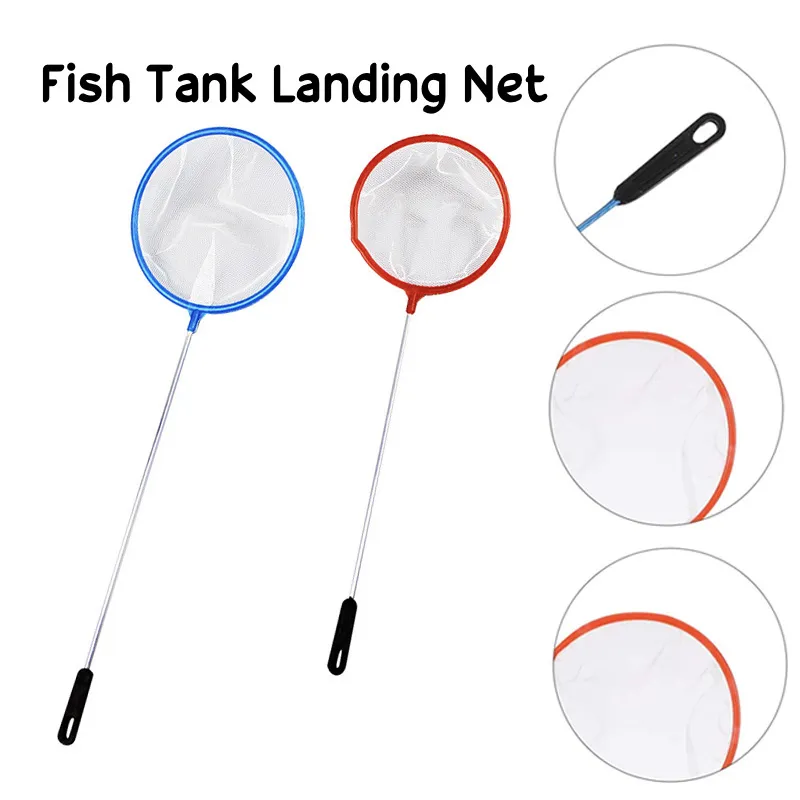 Aquarium Fish Tank Fishing Net High Density Fishing Net Small Fishing Net  Shrimp Fishing Hand Copy