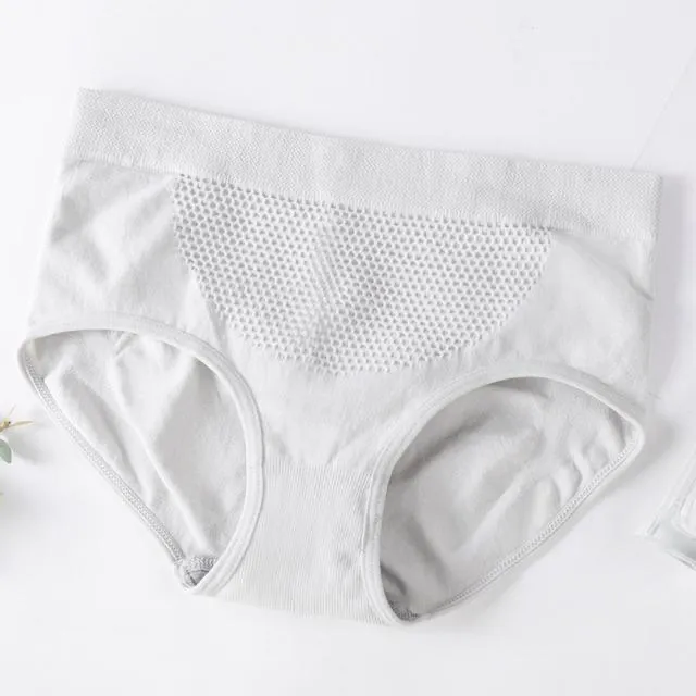 HONGDUAN Women's underwear cotton stretch comfortable underwear seamless  underwear soft 7 PCS (XXL, White) : Buy Online at Best Price in KSA - Souq  is now : Fashion