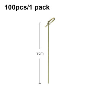 100Pcs Bamboo Knot Skewers Cocktail Picks for Cocktail Party Snacks Disposable Fruit Barbecue Stick