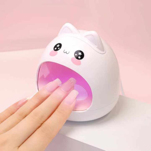 Hot Sale Cute and Efficient 24W UV LED Lamp For Nails Nail Dryer Double Light Nail Lamp For Gel