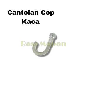 Karet Ambalan Cop Kaca Tipis Cantolan Bulat Kaca 3 4 5 cm